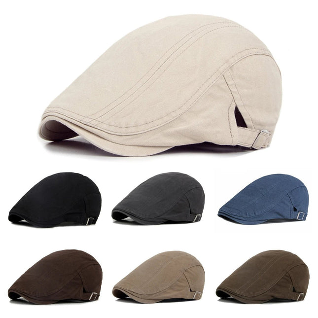 Béret décontracté ajustable - kaki - Ajustable (du 54 au 59) | La boutique du chapeau