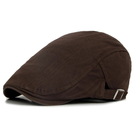 Béret décontracté ajustable - Marron - Ajustable (du 54 au 59) | La boutique du chapeau