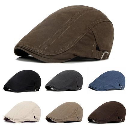 Béret décontracté ajustable - kaki - Ajustable (du 54 au 59) | La boutique du chapeau