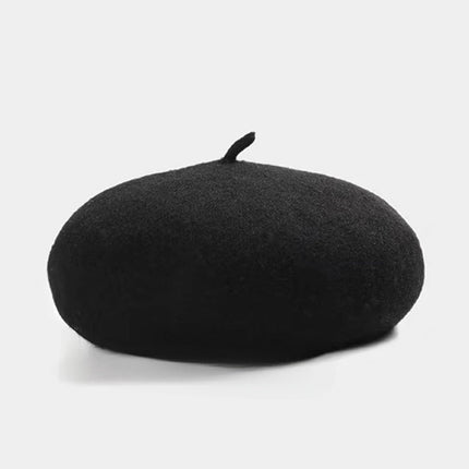 Béret élégant en Laine - Bordeau - Ajustable (du 54 au 59) | La boutique du chapeau