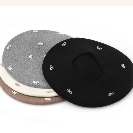 Béret en coton - Noir - Ajustable (du 54 au 59) | La boutique du chapeau