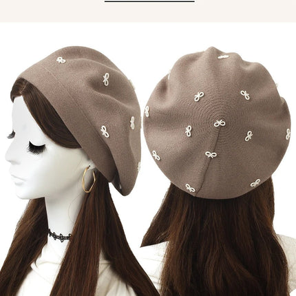 Béret en coton - Noir - Ajustable (du 54 au 59) | La boutique du chapeau