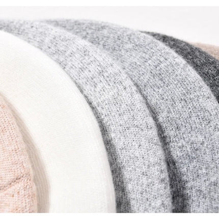 Béret en coton avec pompon - 21 - Ajustable (du 54 au 59) | La boutique du chapeau