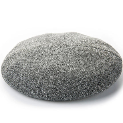Béret en laine de cachemire - Gris foncé - M (56 - 58cm) | La boutique du chapeau