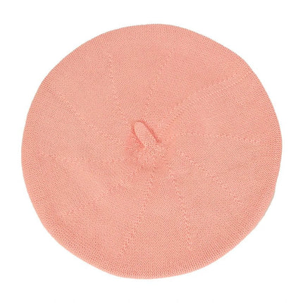 Béret en tricot fin - Gris - Ajustable (du 54 au 59) | La boutique du chapeau