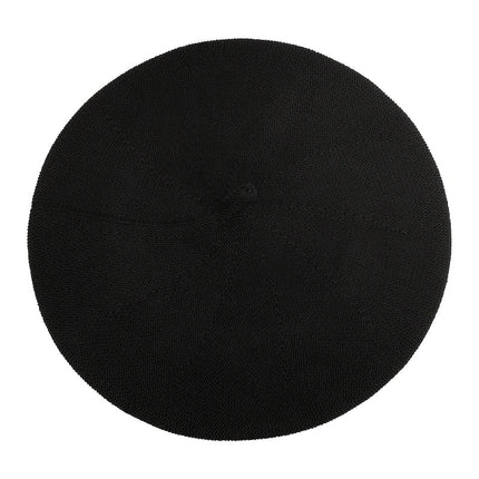 Béret en tricot fin - Noir - Ajustable (du 54 au 59) | La boutique du chapeau