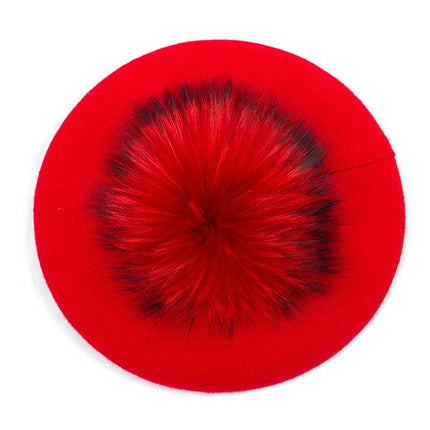 Béret femme - Rouge A - Ajustable (du 54 au 59) | La boutique du chapeau