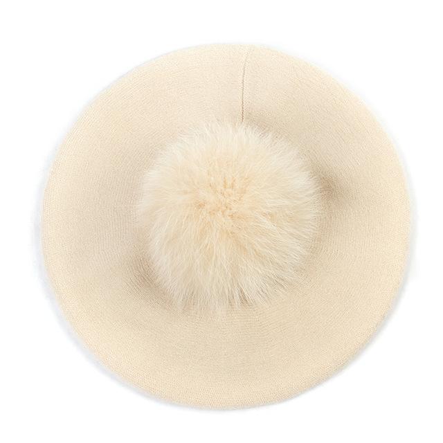 Béret femme - Beige B - Ajustable (du 54 au 59) | La boutique du chapeau