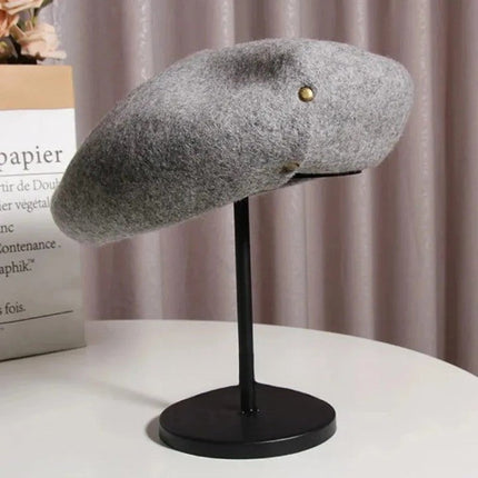 Béret femme automne hiver - Orange - Ajustable (du 54 au 59) | La boutique du chapeau
