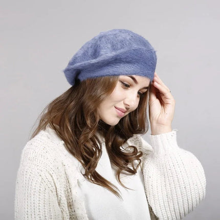 Béret femme chic - Marine - M (56 - 58cm) | La boutique du chapeau