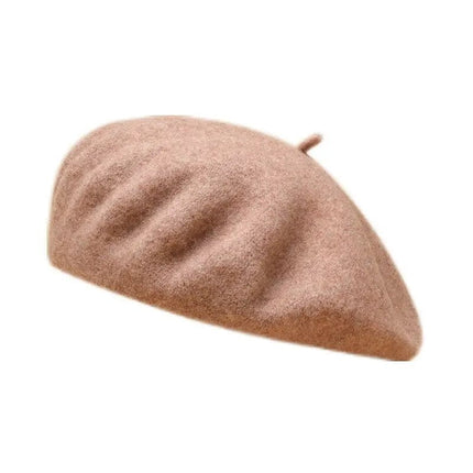 Béret Femme Chic et Chaud - Beige - Ajustable (du 54 au 59) | La boutique du chapeau