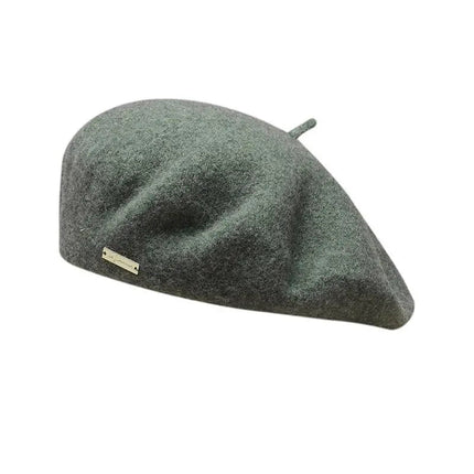 Béret Femme Chic et Chaud - Gris - Ajustable (du 54 au 59) | La boutique du chapeau