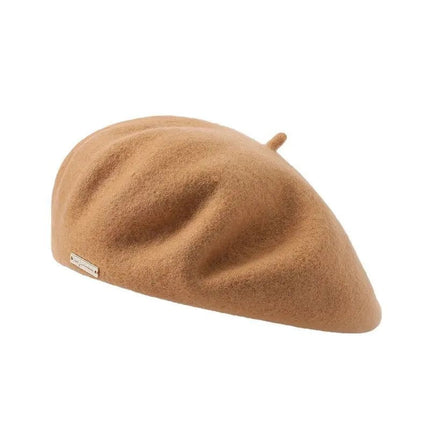 Béret Femme Chic et Chaud - Café - Ajustable (du 54 au 59) | La boutique du chapeau