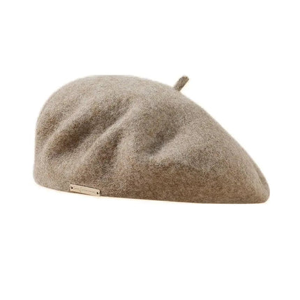 Béret Femme Chic et Chaud - Beige 2 - Ajustable (du 54 au 59) | La boutique du chapeau