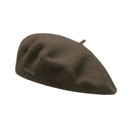 Béret Femme Chic et Chaud - Marron - Ajustable (du 54 au 59) | La boutique du chapeau