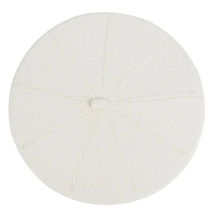 Béret Femme en Laine Automne - Blanc - Ajustable (du 54 au 59) | La boutique du chapeau