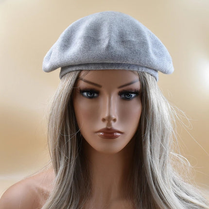 Béret femme en laine et coton - Café - Ajustable (du 54 au 59) | La boutique du chapeau