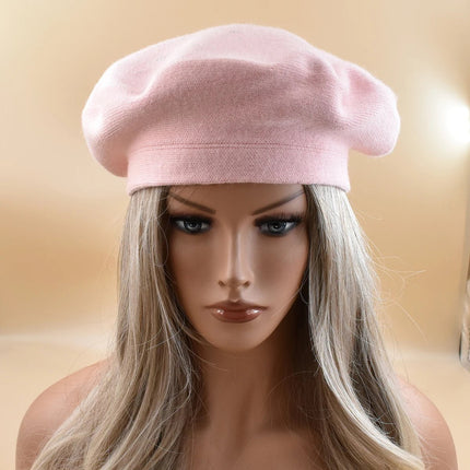 Béret femme en laine et coton - Café - Ajustable (du 54 au 59) | La boutique du chapeau