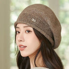 Béret Femme en Laine hiver - Café - Ajustable (du 54 au 59) | La boutique du chapeau