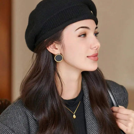 Béret Femme en Laine hiver - Gris - Ajustable (du 54 au 59) | La boutique du chapeau