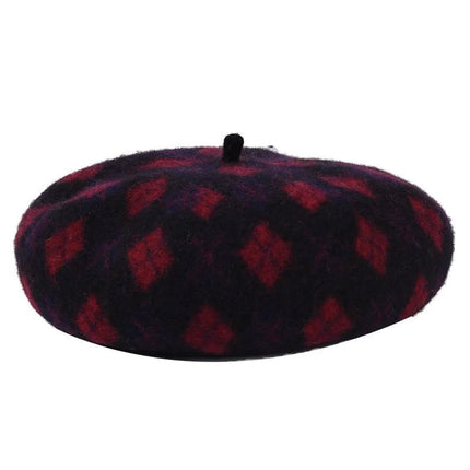 Béret femme épais et chaud - 3 - M (56 - 58cm) | La boutique du chapeau