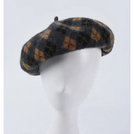 Béret femme épais et chaud - 9 - M (56 - 58cm) | La boutique du chapeau