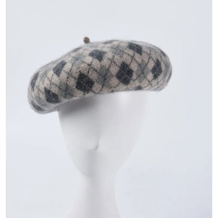 Béret femme épais et chaud - 9 - M (56 - 58cm) | La boutique du chapeau