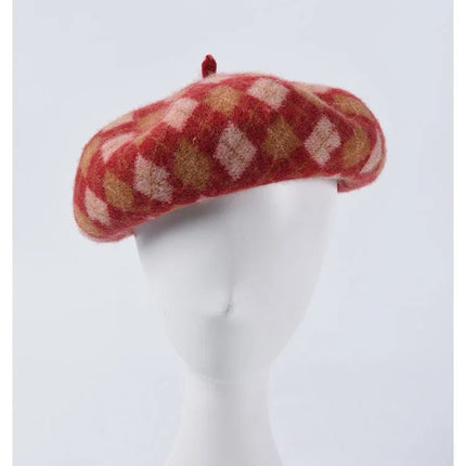 Béret femme épais et chaud - 9 - M (56 - 58cm) | La boutique du chapeau