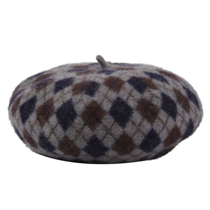Béret femme épais et chaud - 2 - M (56 - 58cm) | La boutique du chapeau