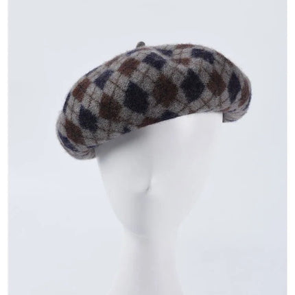 Béret femme épais et chaud - 9 - M (56 - 58cm) | La boutique du chapeau