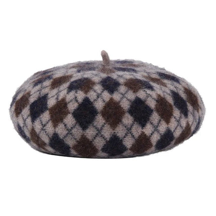 Béret femme épais et chaud - 9 - M (56 - 58cm) | La boutique du chapeau
