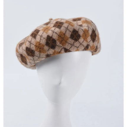 Béret femme épais et chaud - 9 - M (56 - 58cm) | La boutique du chapeau