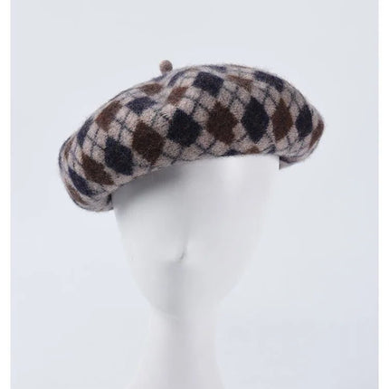 Béret femme épais et chaud - 9 - M (56 - 58cm) | La boutique du chapeau
