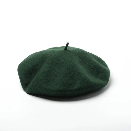 Béret femme grande taille - Vert - L (58 - 59cm) | La boutique du chapeau