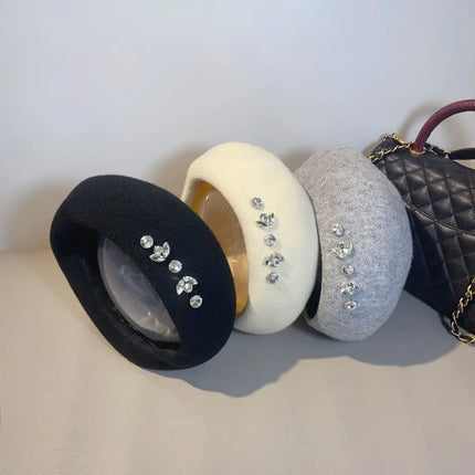 Béret femme tendance - Beige - Ajustable (du 54 au 59) | La boutique du chapeau
