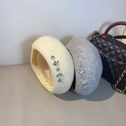 Béret femme tendance - Beige - Ajustable (du 54 au 59) | La boutique du chapeau