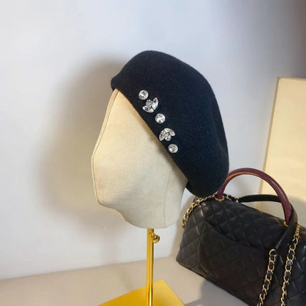 Béret femme tendance - Beige - Ajustable (du 54 au 59) | La boutique du chapeau