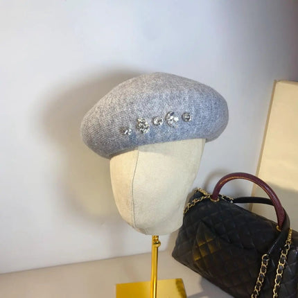 Béret femme tendance - Beige - Ajustable (du 54 au 59) | La boutique du chapeau