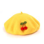 Jaune avec cerise / Ajustable (du 54 au 59)