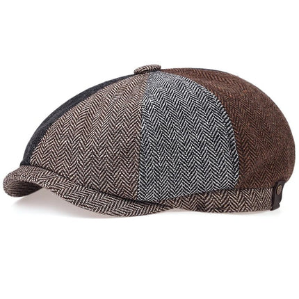 Béret plat à coutures - polyester 4 - M (56 - 58cm) | La boutique du chapeau