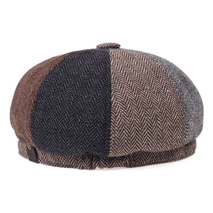 Béret plat à coutures - polyester 4 - M (56 - 58cm) | La boutique du chapeau