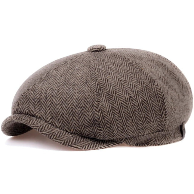 Béret plat à coutures - polyester 4 - M (56 - 58cm) | La boutique du chapeau
