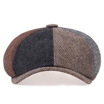 Béret plat à coutures - polyester 4 - M (56 - 58cm) | La boutique du chapeau