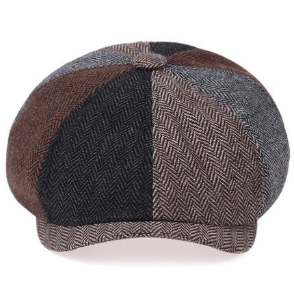 Béret plat à coutures - polyester 4 - M (56 - 58cm) | La boutique du chapeau