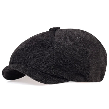 Béret plat à coutures - polyester 3 - M (56 - 58cm) | La boutique du chapeau