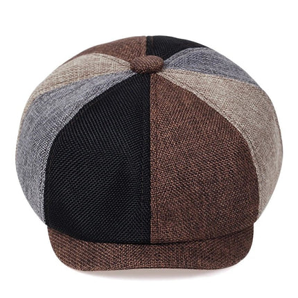 Béret plat à coutures - Lin 1 - M (56 - 58cm) | La boutique du chapeau