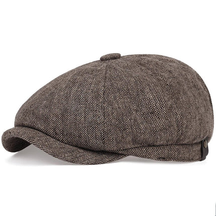 Béret plat à coutures - Lin 2 - M (56 - 58cm) | La boutique du chapeau
