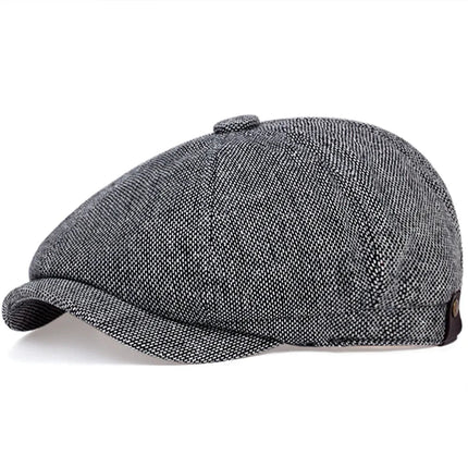 Béret plat à coutures - Lin 3 - M (56 - 58cm) | La boutique du chapeau