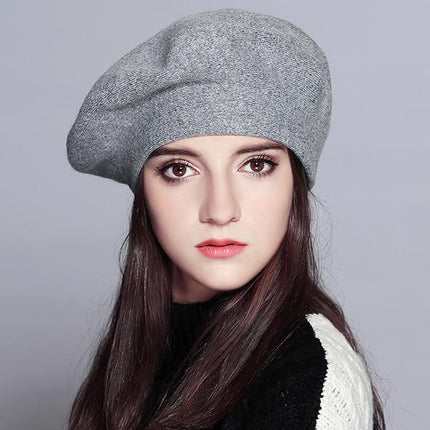 Béret pour femme - Gris - Ajustable (du 54 au 59) | La boutique du chapeau