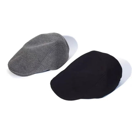 Béret style britannique - Gris foncé - Ajustable (du 54 au 59) | La boutique du chapeau